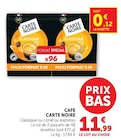 Café - CARTE NOIRE en promo chez Super U Café - CARTE NOIRE dans le catalogue Super U