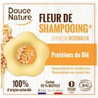Fleur de shampoing cheveux normaux - 85 g - DOUCE NATURE en promo chez NaturéO Fleur de shampoing cheveux normaux - 85 g - DOUCE NATURE dans le catalogue NaturéO