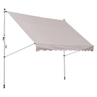 Outsunny Klemm-Markise für 103,98 € bei POCO im Angebot Outsunny Klemm-Markise im aktuellen POCO Prospekt