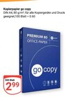 Kopierpapier go copy Angebote bei GLOBUS Siegen für 2,99 €