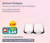 Kleines Trinkglas von Schott Zwiesel im aktuellen Penny Prospekt für 1,49 €