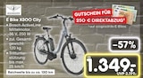 E Bike X300 City Angebote von Zündapp bei Netto Marken-Discount Rheda-Wiedenbrück für 1.349,00 €