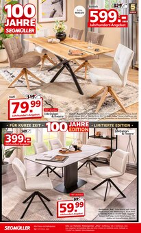 Bürostuhl im aktuellen Segmüller Prospekt (Ludwigshafen (Rhein)) Bürostuhl im Segmüller Prospekt "100 Jahre Segmüller - Highlight Angebote" mit 32 Seiten (Ludwigshafen (Rhein))