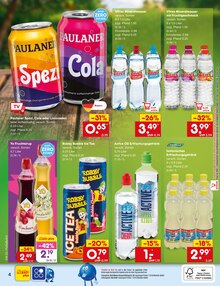 Wasser im Netto Marken-Discount Prospekt "Aktuelle Angebote" mit 68 Seiten (München)