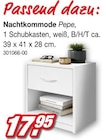 Nachtkommode Pepe für 17,95 € bei Möbel AS im Angebot Nachtkommode Pepe im aktuellen Möbel AS Prospekt