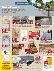 Bois De Charpente Angebote im Prospekt "La cour des materiaux" von LaMaison.fr auf Seite 6