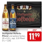 Pilsner Angebote von Stuttgarter Hofbräu bei EDEKA Künzelsau für 11,99 €