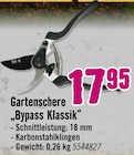Hornbach Berlin - Gartenschere "Bypass Klassik" Angebot im Prospekt Gartenschere "Bypass Klassik" bei Hornbach im Berlin Prospekt für 17,95 €