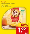 Käse von Fol Epi für 1,29 € bei Netto Marken-Discount im Angebot Käse von Fol Epi im aktuellen Netto Marken-Discount Prospekt