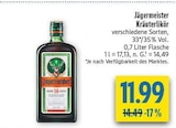 Kräuterlikör Angebote von Jägermeister bei diska Erlangen für 11,99 €