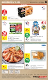 Promos Crevettes dans le catalogue "VIVE LA FIN DES VACANCES" de Intermarché Express Crevettes en promo dans le catalogue Intermarché Express à la page 9