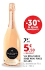 Vin mousseux rosé Fines Bulles - MIMI en promo chez Hyper U Lons-le-Saunier à 5,50 €