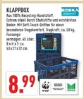 Klappbox im Angebot bei Marktkauf in Gladbeck Klappbox Angebote von EDEKA Zuhause bei Marktkauf Gladbeck für 8,99 €