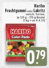 Fruchtgummi im Angebot bei E center in Moers Fruchtgummi Angebote von Haribo bei E center Moers für 0,79 €