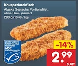 Knusperbackfisch im aktuellen Netto Marken-Discount Prospekt
