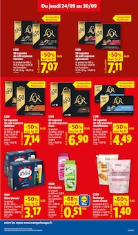 Promotion Crème lavante dans le prospectus Lidl, valable du 24/09/2026 au 30/09/2026 Promo Crème lavante dans le catalogue Lidl du moment à la page 15