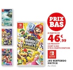 Jeu Nintendo Switch - Nintendo en promo chez Super U Besançon à 46,99 €