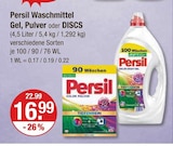 V-Markt Pfronten - Waschmittel Gel Angebot im Prospekt Waschmittel Gel bei V-Markt im Pfronten Prospekt für 16,99 €