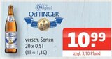 Pils bei Getränke Oase im Prospekt "" für 10,99 €