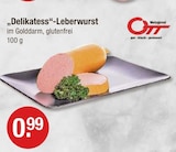 Delikatess-Leberwurst von Metzgerei Ott im aktuellen V-Markt Prospekt für 0,99 €