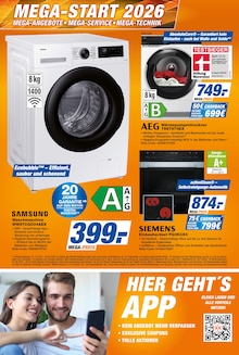 Waschmaschine im aktuellen expert Prospekt (Darmstadt) Waschmaschine im expert Prospekt "Top Angebote" mit 12 Seiten (Darmstadt)