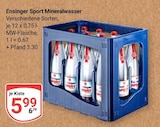 Aktuelles Sport Mineralwasser Angebot bei GLOBUS in Mannheim ab 5,99 €