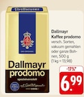 Kaffee prodomo im Angebot bei EDEKA in Böblingen Kaffee prodomo Angebote von Dallmayr bei EDEKA Böblingen für 6,99 €