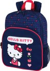 Sac à dos maternelle Hello Kitty - 1 compartiment - marine - Oberthur - Oberthur en promo chez Bureau Vallée Saint-Denis à 25,49 €