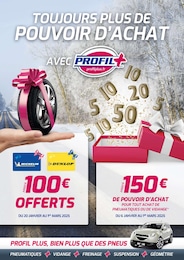 Catalogue Profil Plus à Plouha, avec 1 page Prospectus Profil Plus à Plouha, "Toujours plus de pouvoir d'achat avec Profil +", 1 page, 20/01/2024 - 01/03/2025