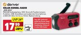 Aktuelles Solar-Kurbel-Radio SCR-2010 Angebot bei E center in Mannheim ab 17,99 €