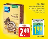 Müsli Schoko bei EDEKA im Wittichenau Prospekt für 1,99 €