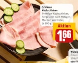 5-Sterne Kochschinken im Angebot bei REWE in Oberhausen 5-Sterne Kochschinken Angebote bei REWE Oberhausen für 1,66 €