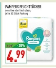 Feuchttücher Angebote von Pampers bei Marktkauf Gütersloh für 4,99 €