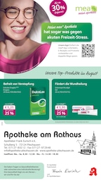 Apotheken Prospekt von mea - meine apotheke in Kirchentellinsfurt Aktueller mea - meine apotheke Apotheken Prospekt für Kirchentellinsfurt: Unsere August-Angebote mit 4} Seiten, 01.08.2025 - 31.08.2025
