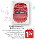 Geflügelsalami 1A bei EDEKA im Sternenfels Prospekt für 1,69 €