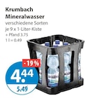 Soda im V-Markt Prospekt Mineralwasser von Krumbach im aktuellen V-Markt Prospekt für 4,44 €