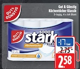 EDEKA Dornstetten - Küchentücher Klassik Angebot im Prospekt Küchentücher Klassik bei EDEKA im Dornstetten Prospekt für 2,58 €