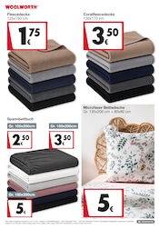Spannbettlaken im Woolworth Prospekt in Kaarst Aktueller Woolworth Prospekt mit Spannbettlaken, "Aktuelle Angebote", Seite 14