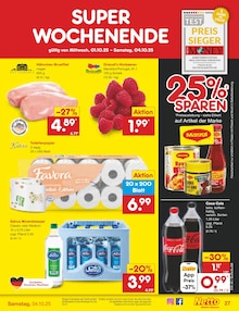 Hähnchen im Netto Marken-Discount Prospekt "Aktuelle Angebote" mit 62 Seiten (Oberhausen)