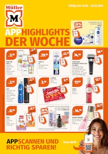 Rasierer im aktuellen MĂĽller Prospekt (Mainz) Rasierer im MĂĽller Prospekt "Aktuelle Angebote" mit 8 Seiten (Mainz)
