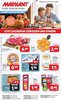 Markant Nordwest Blomberg Prospekt der aktuellen Woche, gültig von 27.10.2025 bis 01.11.2025 Aktueller Markant Nordwest Blomberg Prospekt "DER MARKT FÜR GUTES ESSEN UND TRINKEN" mit 16 Seiten