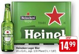 Aktuelles Lager Bier Angebot bei E center in Freiburg (Breisgau) ab 14,99 €
