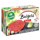 Burgers Halal surgelés - CARREFOUR SENSATION dans le catalogue Carrefour Market