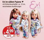 Evi im süßem Pyjama von Evi Love im aktuellen V-Markt Prospekt für 4,99 €