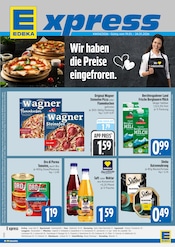 Aktueller E xpress Prospekt mit Fertiggerichte, "Wir lieben Lebensmittel.", Seite 1