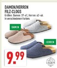Aktuelle Filz Angebote bei Marktkauf in Wuppertal Aktuelles Damen/Herren Filz-Clogs Angebot bei Marktkauf in Wuppertal ab 9,99 €