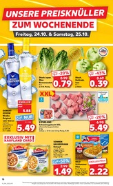 Vodka im Kaufland Prospekt in Weimar Aktueller Kaufland Prospekt mit Vodka, "Aktuelle Angebote", Seite 10