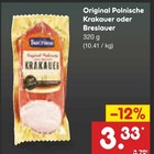 Aktuelles Original Polnische Krakauer oder Breslauer Angebot bei Netto Marken-Discount in Siegen (Universitätsstadt) ab 3,33 €