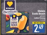 Stieleis Exotic Beach im EDEKA Prospekt Stieleis Exotic Beach von EDEKA Herzstücke im aktuellen EDEKA Prospekt für 2,49 €
