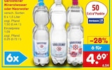 Mineralwasser oder Nearwater bei Netto Marken-Discount im Prospekt "" für 4,69 €